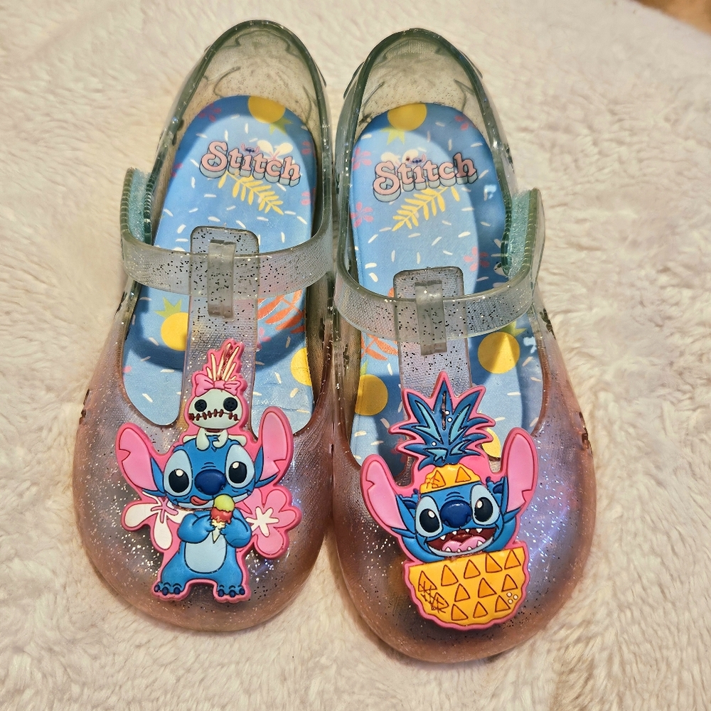 ❌️❌️Sold❌️❌️lilo and stitch jelly shoes little girl / Toddler